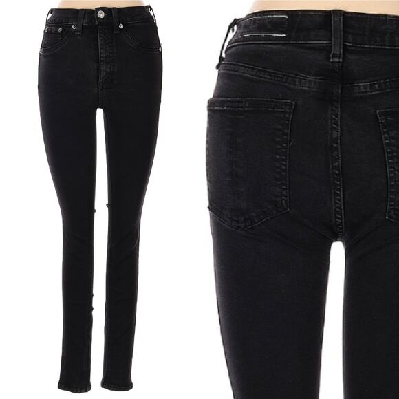 Rag & Bone Size 25 Black Skinny Jeans - Picture 4 of 4